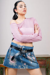 TWILIGHT SHEEN Mesh Top