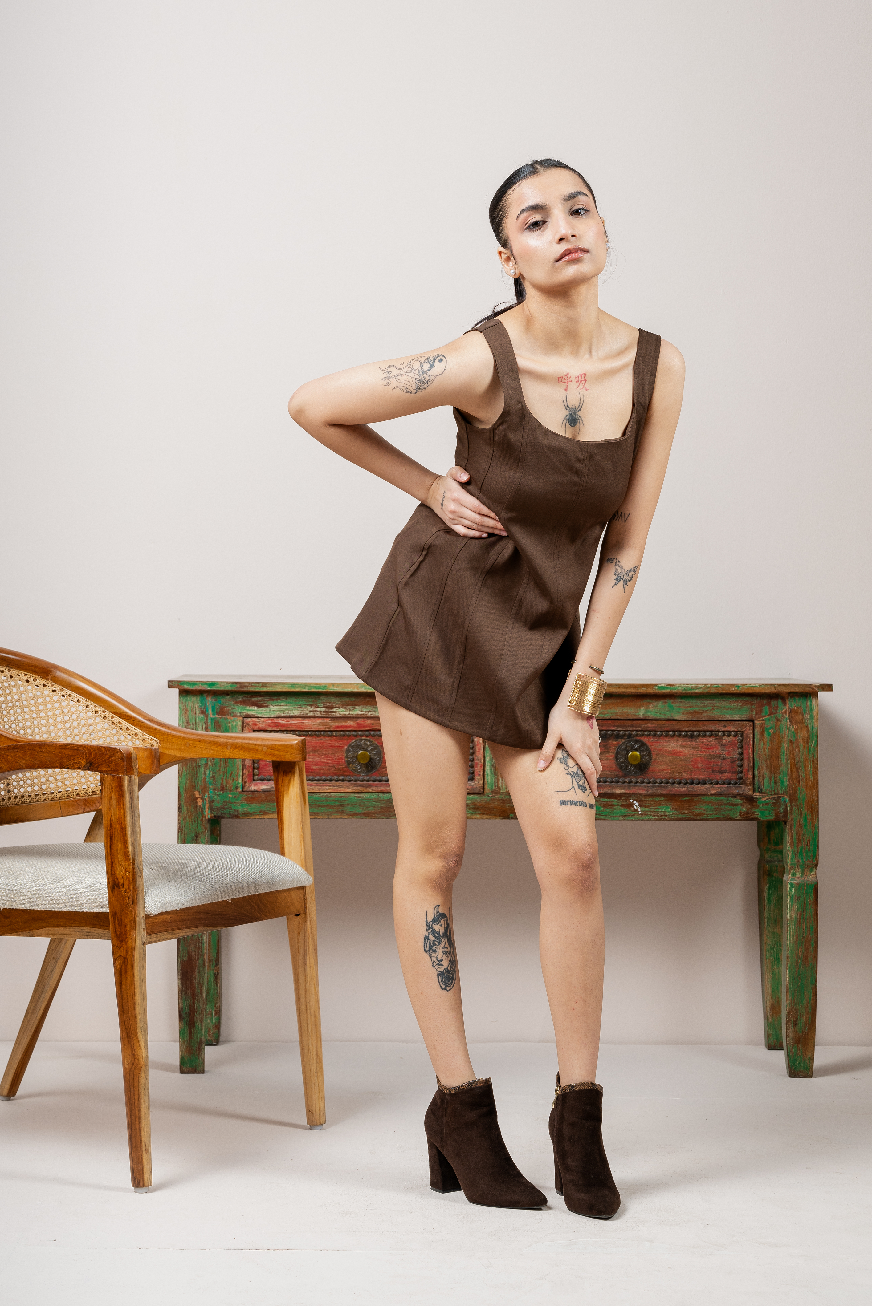 COCOA CURVE Structured Dress