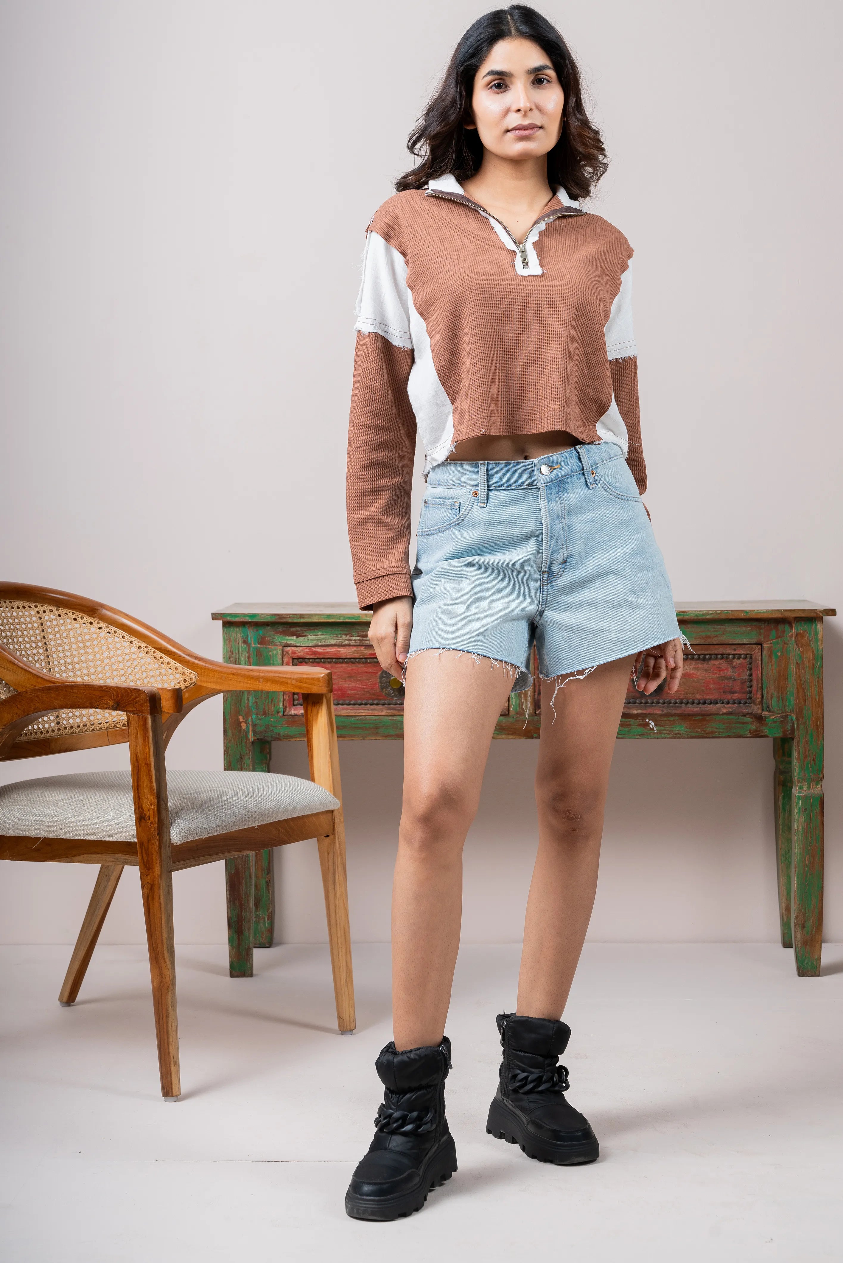 RUSTIC WAFFLE Tee