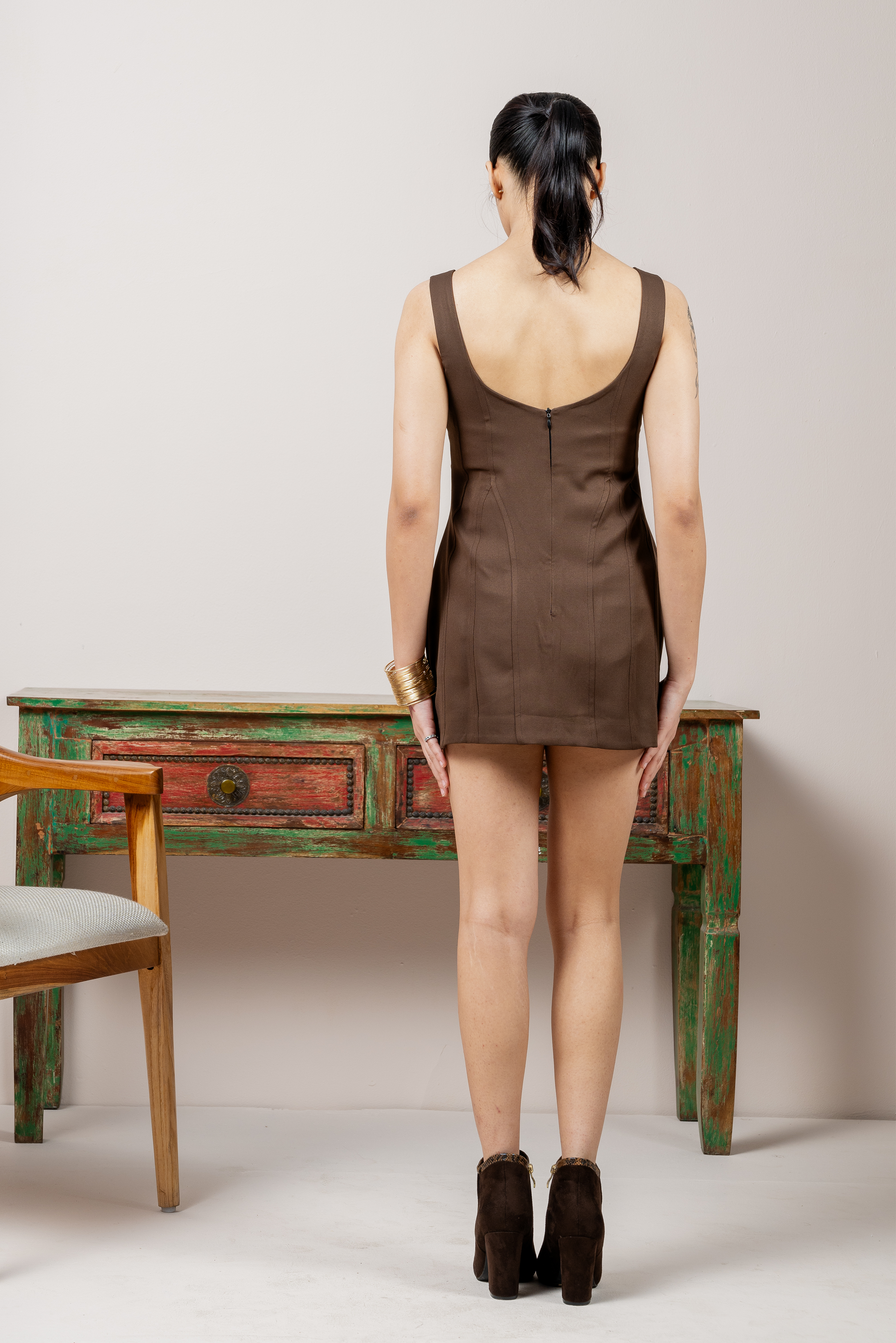 COCOA CURVE Structured Dress