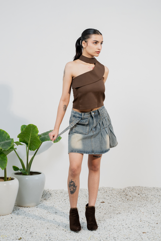 CONTOUR CUT Crop Top