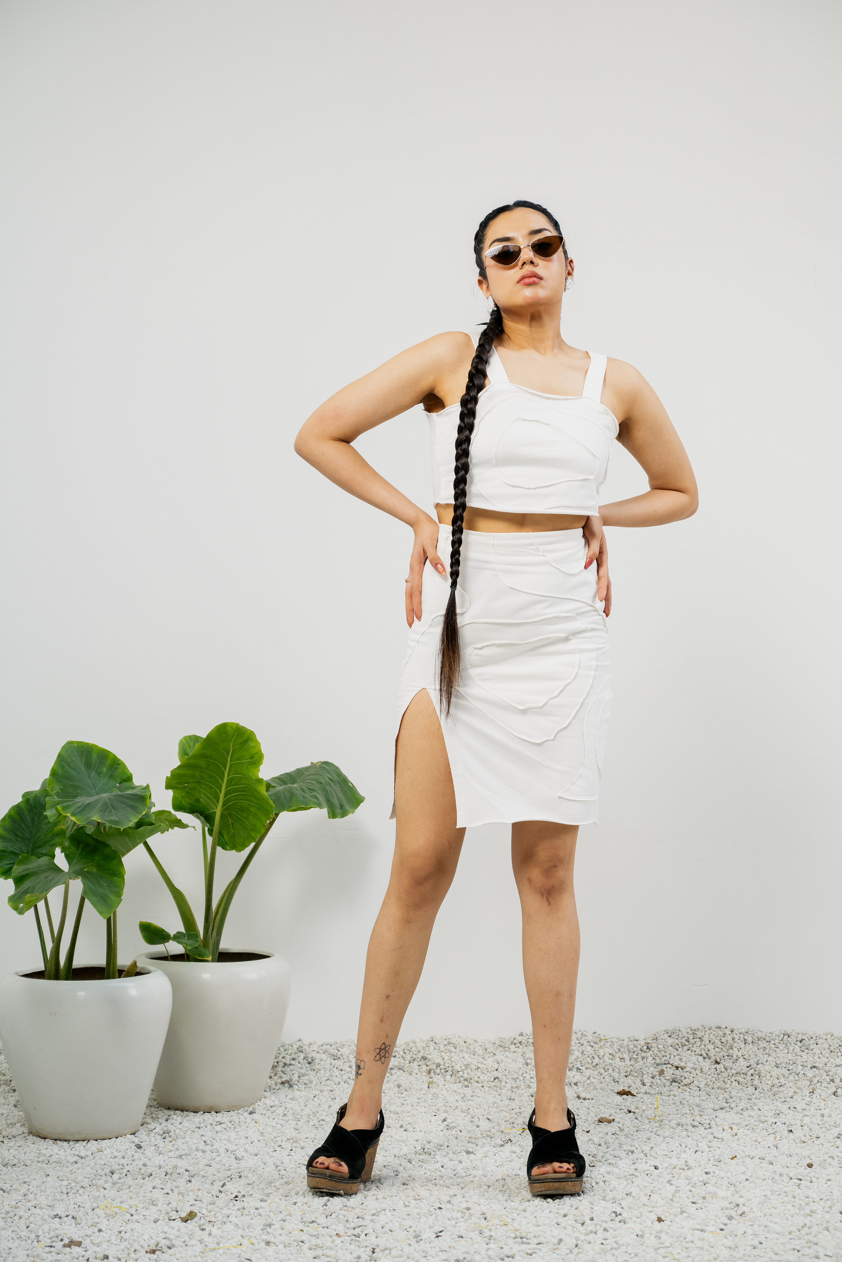 IVORY EDGE Co-ord