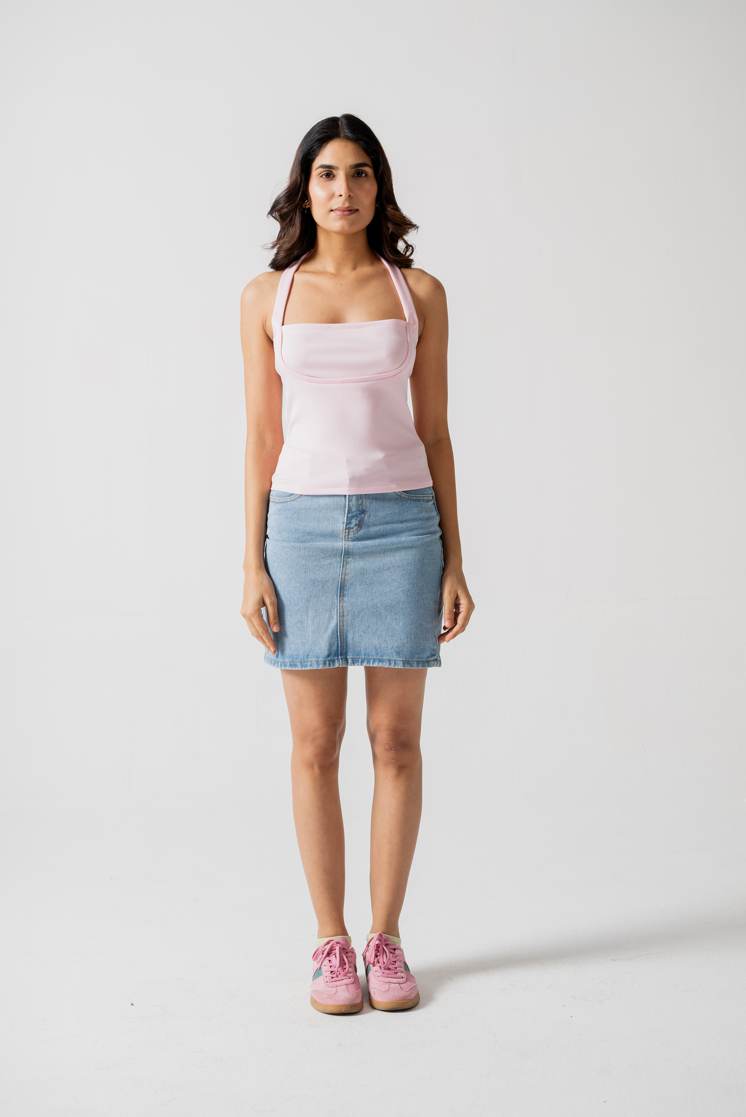 SOFT HALO Halter Top