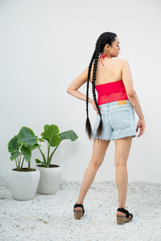 DAHLIA TWIST Halter Top