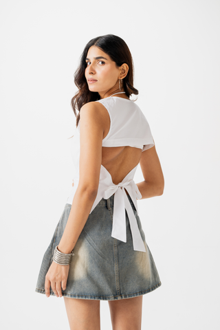 UNVEILED GRACE Poplin Shirt
