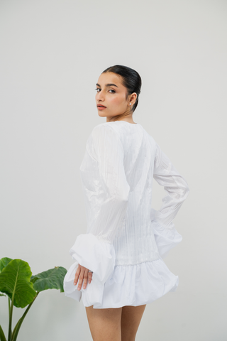 CELESTIAL FLARE Balloon Dress