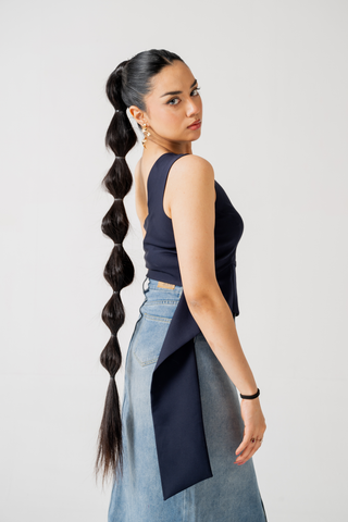 OBLIQUE ELEGANCE Asymmetric Top