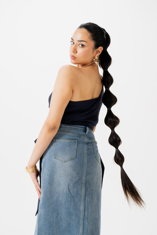 OBLIQUE ELEGANCE Asymmetric Top