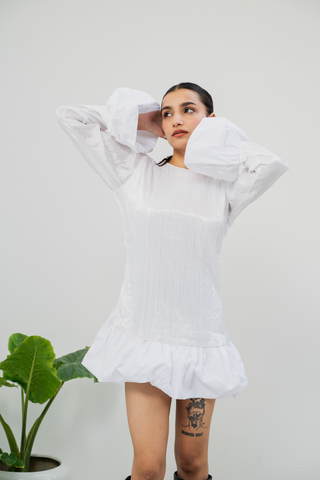 CELESTIAL FLARE Balloon Dress