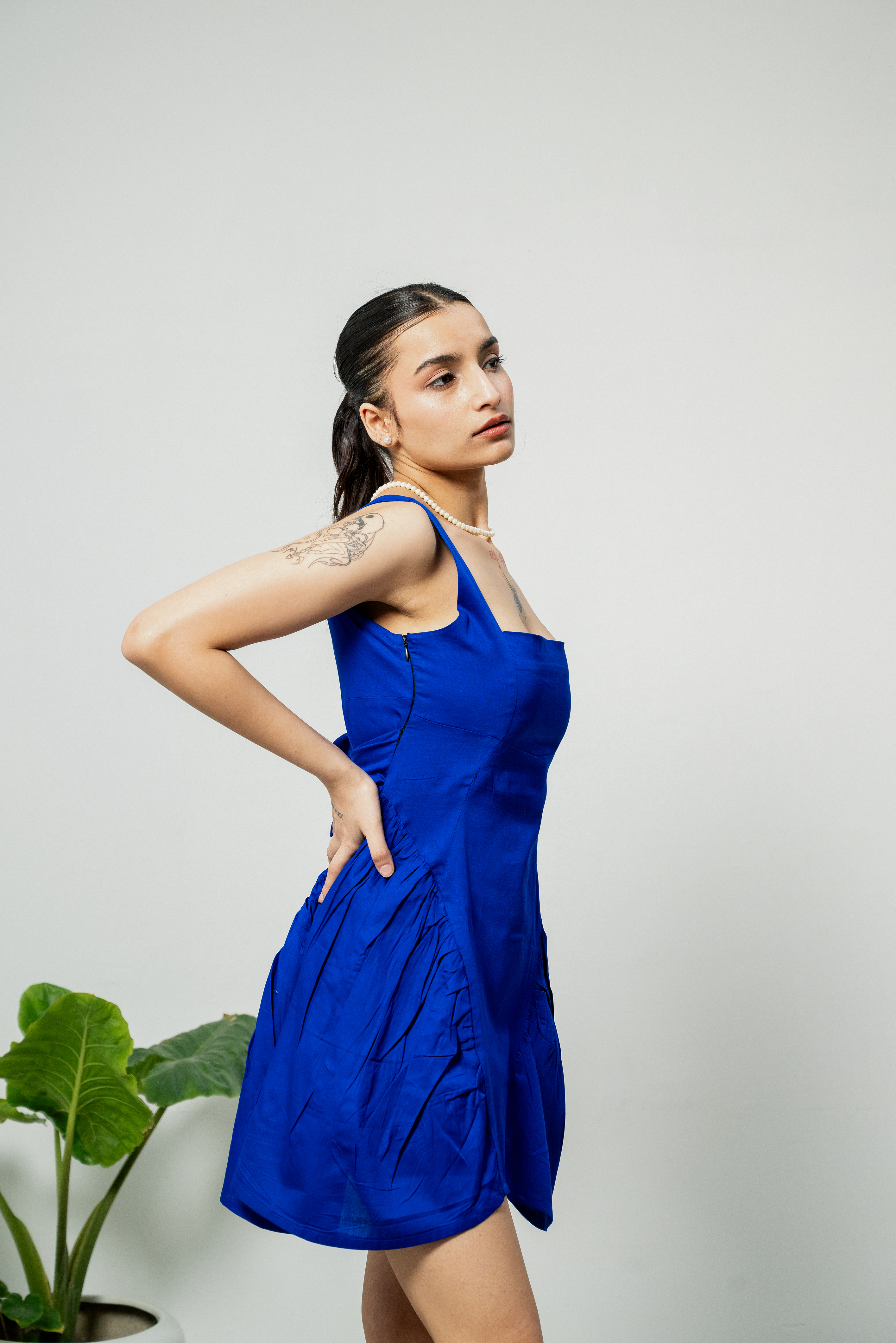 SAPPHIRE SASS Flare Dress