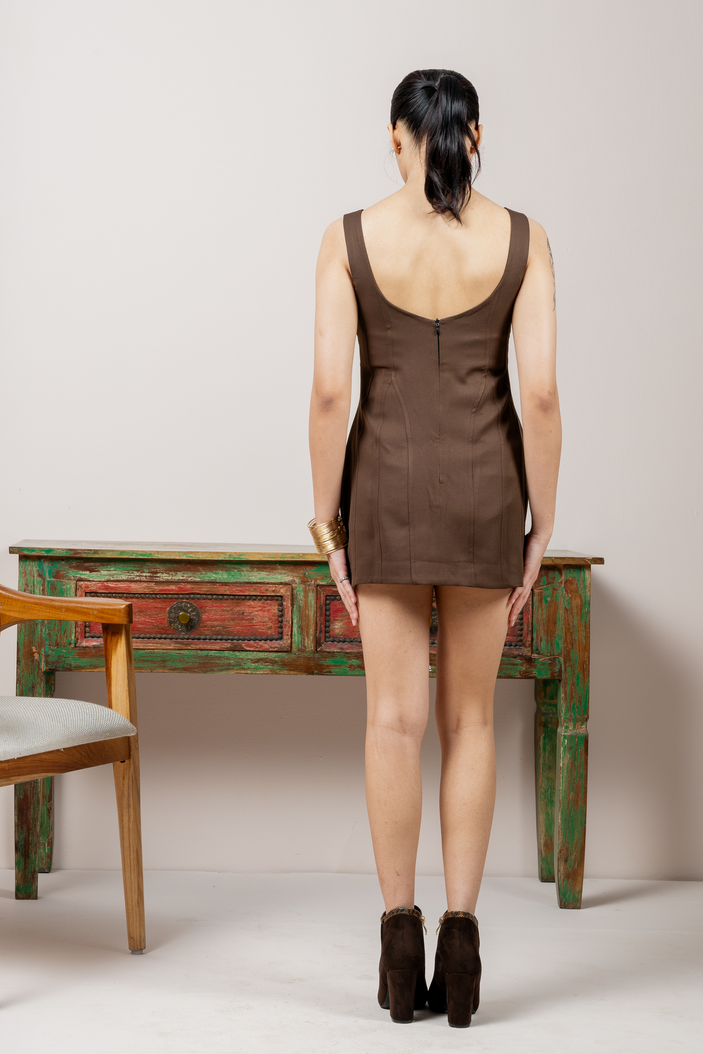 COCOA CURVE Structured Dress